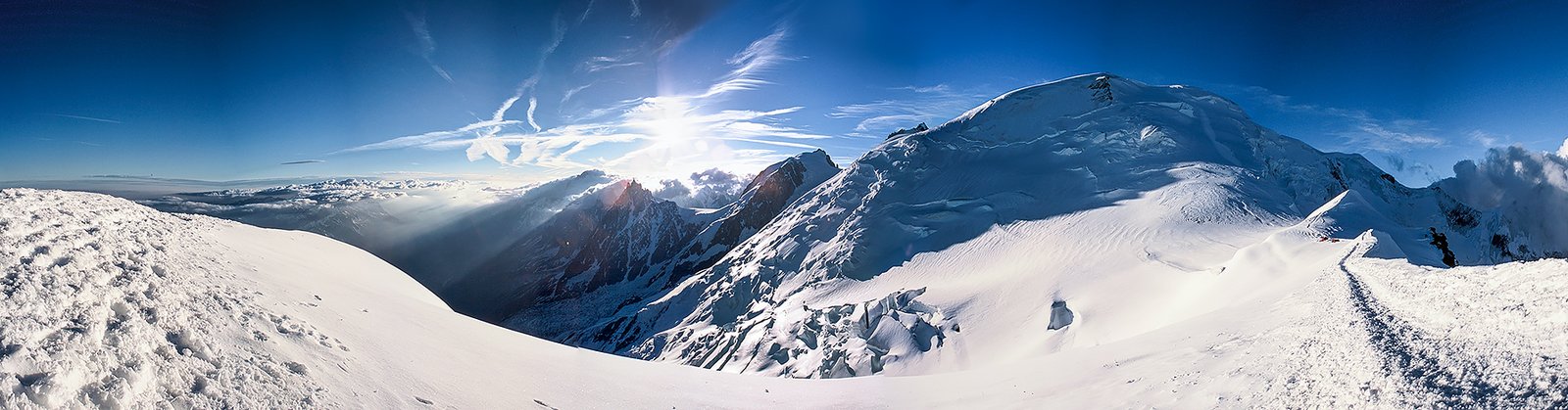 Dome de Gouter Panorama